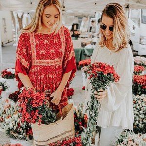 New Boho Jewel Floral Summer Gypsy Tunic Dress
